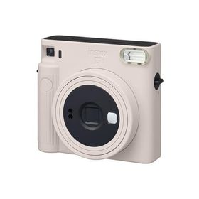 Instax SQ1 Beyaz 20'li Kare Film Deri Kılıf Pleksi Çerçeve Kıskaçlı Stand ve Fotoğraf Makinesi