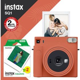 Instax SQ1 Terracotta Turuncu Fotoğraf Makinesi 20'li Kare Film