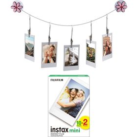 Instax Tüm Mini Makineler ile Uyumlu 20'li Film ve 5'li Resim Askısı