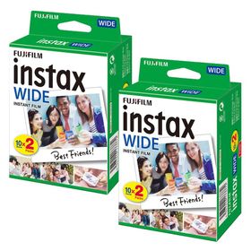 Instax Wide 20'li Film 2'li 40 Poz Set