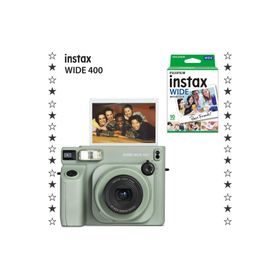 Instax Wide 400 Yeşil 10'lu Film ve Fotoğraf Makinesi