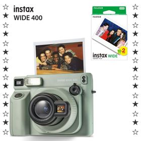 Instax Wide 400 Yeşil 20'li Film ve Fotoğraf Makinesi