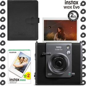 Instax Wide Evo Anında Baskı Hybrid 20'li Film Wide Albüm ve Fotoğraf Makinesi Hediye Seti