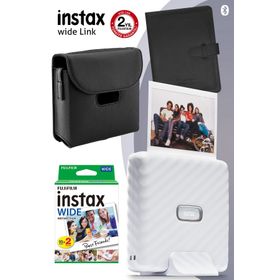Instax Wide Link 1 Beyaz Akıllı Telefon Yazıcısı ve Hediye Seti