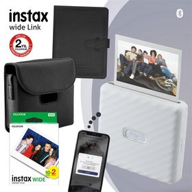 Instax Wide Link 1 Beyaz Akıllı Telefon Yazıcısı ve Hediye Seti