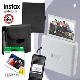 Instax Wide Link 1 Beyaz Akıllı Telefon Yazıcısı ve Hediye Seti