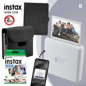 Instax Wide Link 2 Beyaz Akıllı Telefon Yazıcısı ve Hediye Seti
