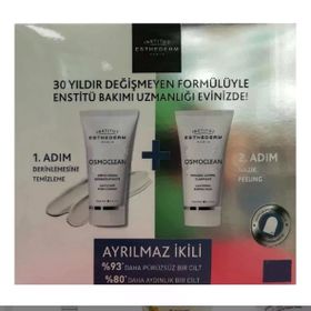 Institut Esthederm Deep Pore 75 ml Cleanser + Gentle Buffing 75 ml Cream