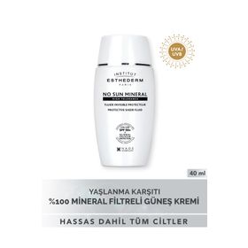 Institut Esthederm No Sun Ultra Hafif Mineral SPF50+ 40 ml Güneş Kremi