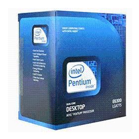 Intel Core 2 Duo E6300 1.86 GHz Çift Çekirdekli 775Pin İşlemci