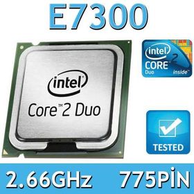 Intel Core 2 Duo E7300 2.66 GHz 2 Çekirdekli 775Pin İşlemci