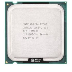 Intel Core 2 Duo E7500 2.93 GHz Çift Çekirdek 775Pin İşlemci