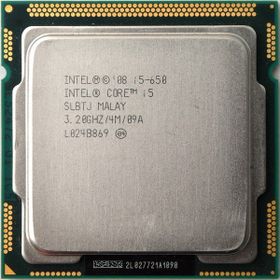 Intel Core i5-650 3.20 GHz Çift Çekirdekli İşlemci