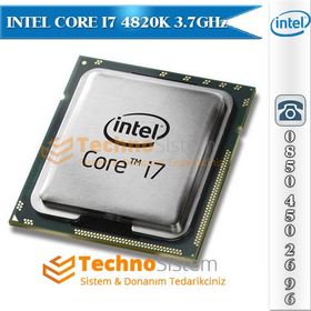 Intel Core i7 4820K 3.70 GHz 4 Çekirdekli 2011Pin İşlemci