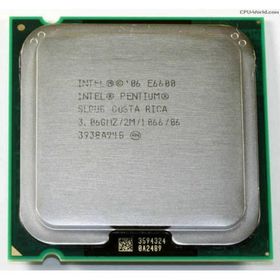 Intel Pentium E6600 3.06 GHz Çift Çekirdekli İşlemci