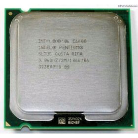 Intel Pentium E6600 3.06 GHz Çift Çekirdekli İşlemci