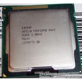 Intel Pentium G860 3.0 GHz Çift Çekirdekli İşlemci