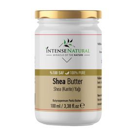 Intense Natural Shea Butter Soğuk Sıkım 100 ml Doğal Karite Yağı
