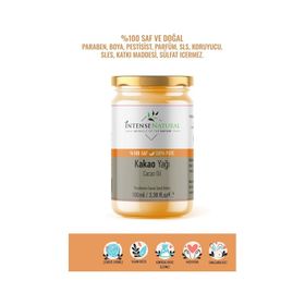 Intense Natural Soğuk Sıkım 100 ml Kakao Çekirdeği Yağı