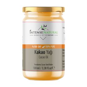 Intense Natural Soğuk Sıkım 100 ml Kakao Çekirdeği Yağı