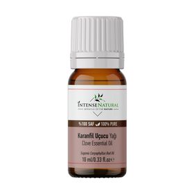 Intense Natural Su Buharı Distilasyonu 10 ml Esansiyel Karanfil Uçucu Yağı