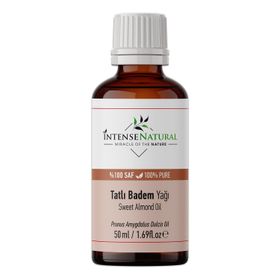 Intense Natural Sweet Almond Oil Tatlı 50 ml Soğuk Sıkım Badem Yağı