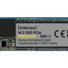 Intenso 3835450 Premium 500 GB 2100/1700 MB/s M.2 2280 PCIe 3.0 NVMe SSD