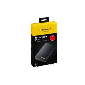 Intenso 6023560 1 TB 2.5 inç USB 3.0 Siyah Taşınabilir Disk ve Deri Taşıma Kılıfı