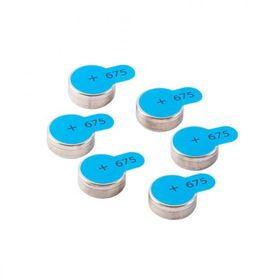 Intenso Energy Ultra Hearing Aid A675 6 Adet Pil