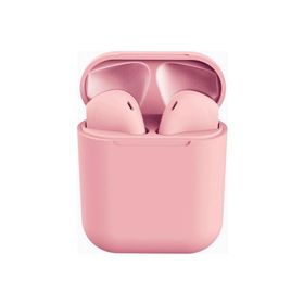 İnter İNPODS12 Pembe Makaron Bluetooth Kulaklık