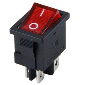İntercom IC-119 4 Pinli Işıklı Mini Anahtar