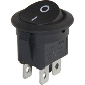 İntercom IC-133-4 Yuvarlak 4 Pinli Işıksız On-Off Anahtar