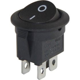 İntercom IC-133-4 Yuvarlak 4 Pinli Işıksız On-Off Anahtar