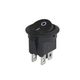 İntercom IC-133-4 Yuvarlak 4 Pinli Işıksız On-Off Anahtar