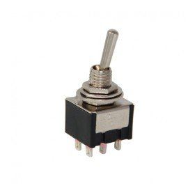 İntercom IC146 6P Yaylı On-Off 32x13x7 mm Toggle Switch