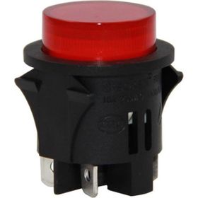 İntercom IC180G Basmalı 4P Kalıcı Yuvarlak 25 mm Anahtar