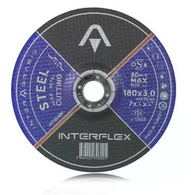 İnterflex 180 x3.0 mm 1 Adet İnox Metal Kesici Taş Disk
