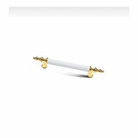 İnterio Zambak Beyaz-Altın 160 mm Kulp
