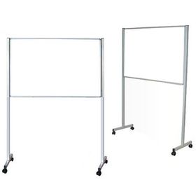 Interpano 90x120 cm Tekerlek Ayaklı Beyaz Yazı Tahtası