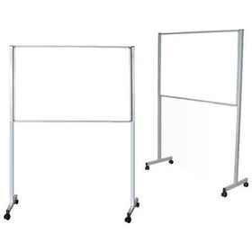 Interpano 90x120 cm Tekerlek Ayaklı Beyaz Yazı Tahtası
