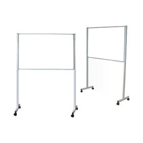 Interpano 90x120 cm Tekerlek Ayaklı Beyaz Yazı Tahtası
