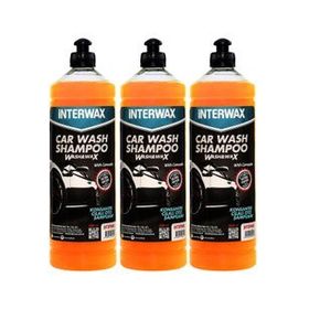 İnterwax 3x1 lt Cilalı Oto Şampuanı