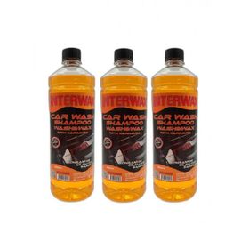 İnterwax 3x1 lt Cilalı Oto Şampuanı