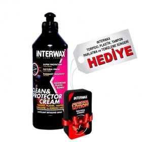 İnterwax 500 ml Torpido Parlatıcı ve Bakım Kremi