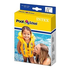 Intex 50 x 47 cm Yakalı Sarı Can Yeleği