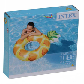 Intex 56266 117X82 cm Ananas Deniz ve Havuz Şişme Simit