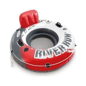 Intex 56825 River Run Kırmızı 135 cm Fileli Koltuk Simit