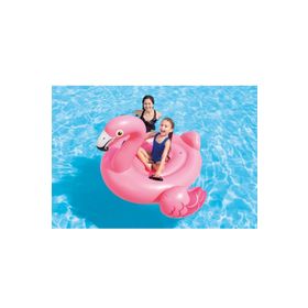Intex 57558 Tutmaçlı Flamingo Şişme Havuz Yatak