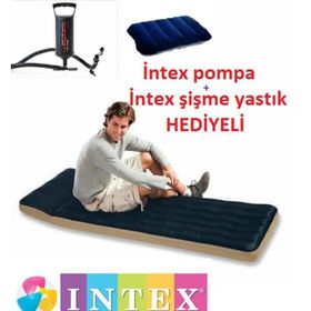 Intex 64107 Tek Kişilik Şişme Kamp Yatağı