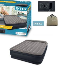 İntex 64136 Çift Kişilik Elektirikli Şişme Yatak